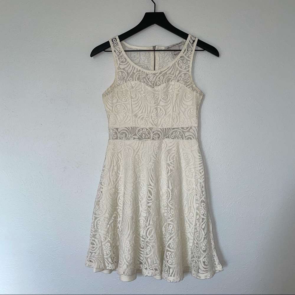 American Rag Cie Lace Peek-A-Boo Dress